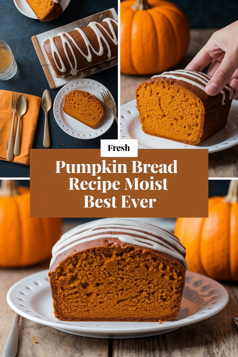 pumpkin bread recipe moist best ever