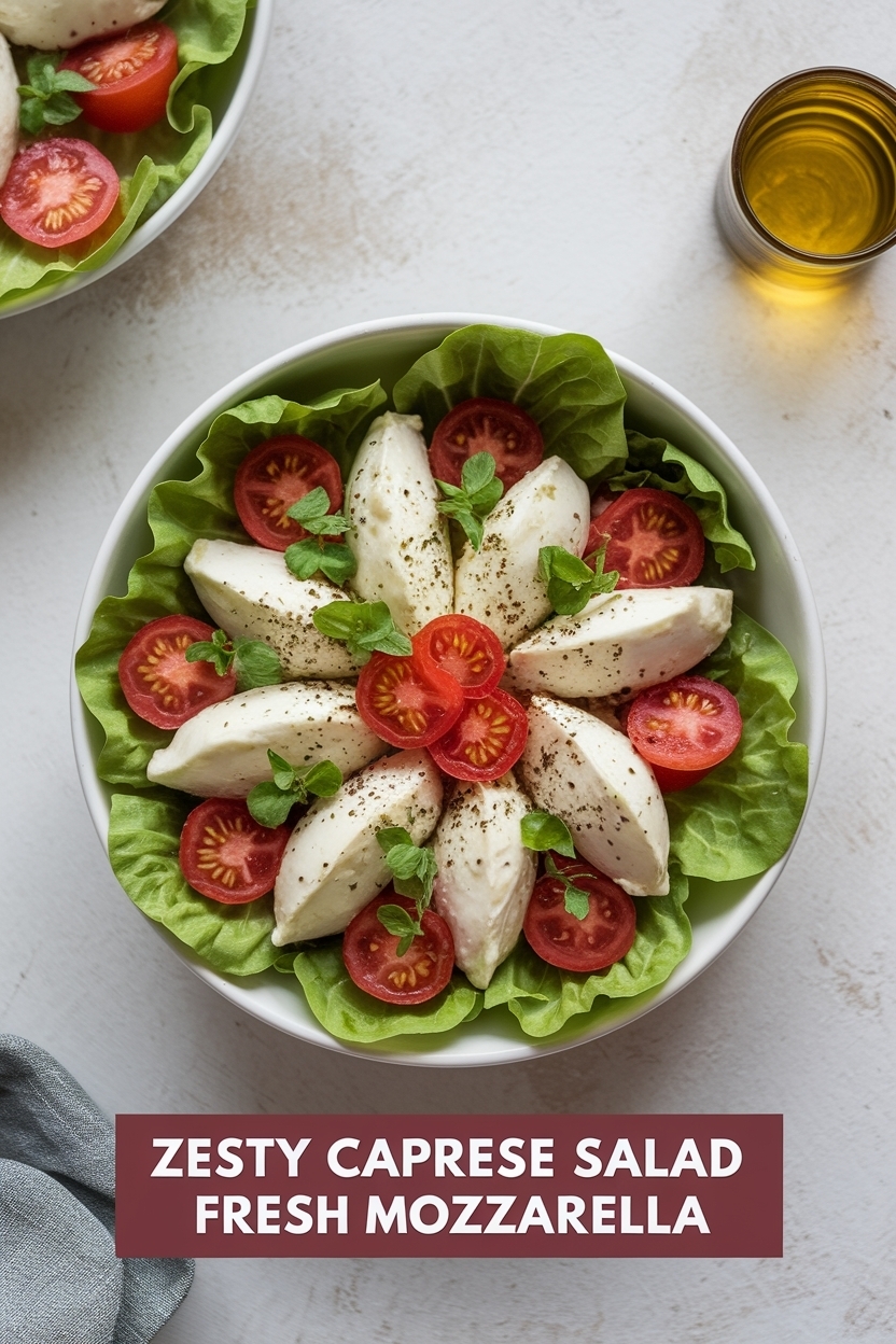 caprese salad recipe fresh mozzarella