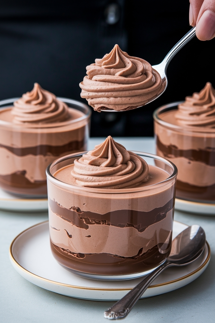 chocolate mousse recipe easy 3 ingredient