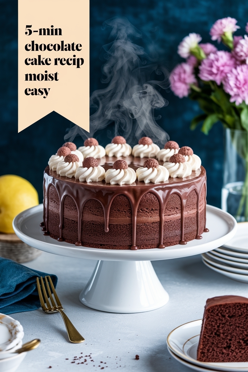chocolate cake recipe moist easy