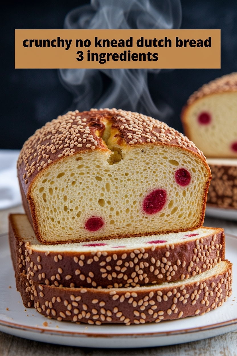 no knead dutch oven bread 3 ingredients