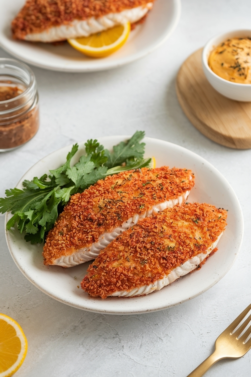 air fryer fish recipe breaded crispy