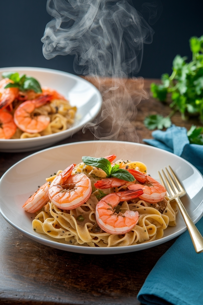 cajun shrimp pasta recipe spicy creamy