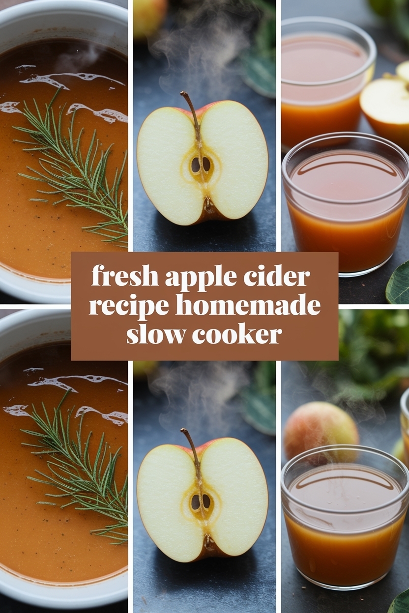 apple cider recipe homemade slow cooker