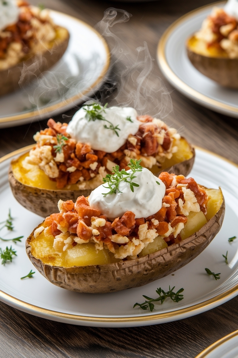 loaded potato skins recipe crispy baked