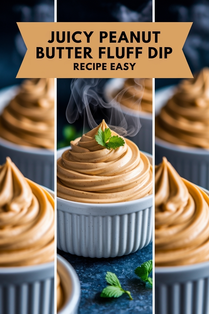 peanut butter fluff dip recipe easy
