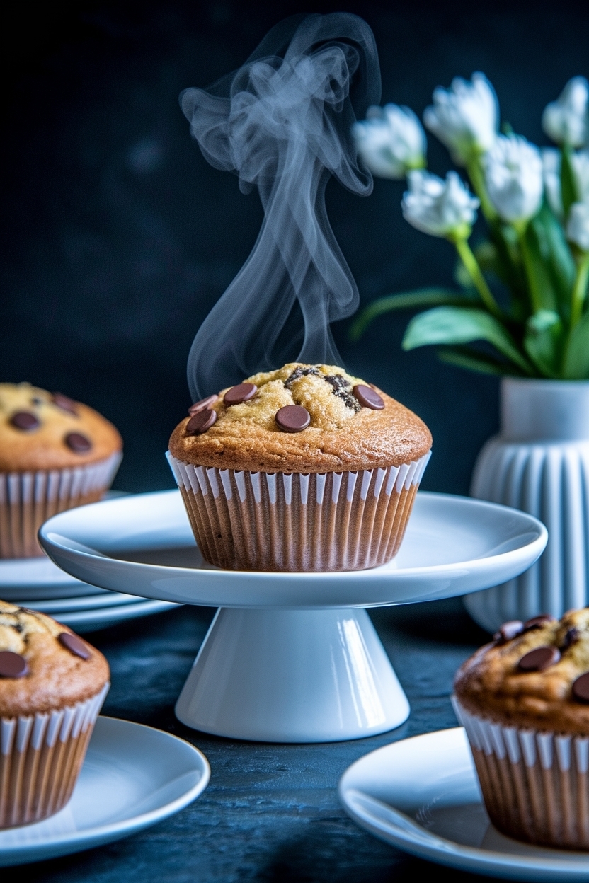 chocolate chip muffins recipe moist