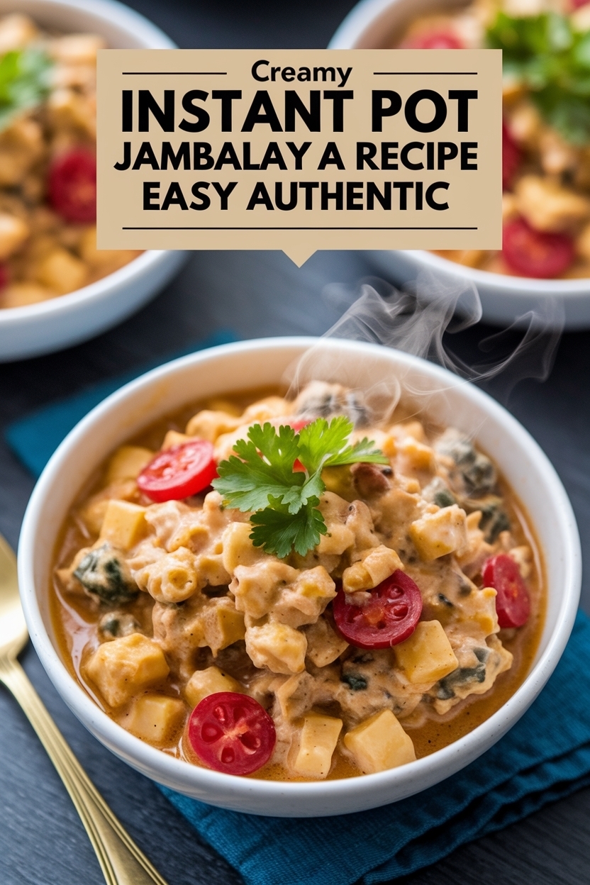 instant pot jambalaya recipe easy authentic
