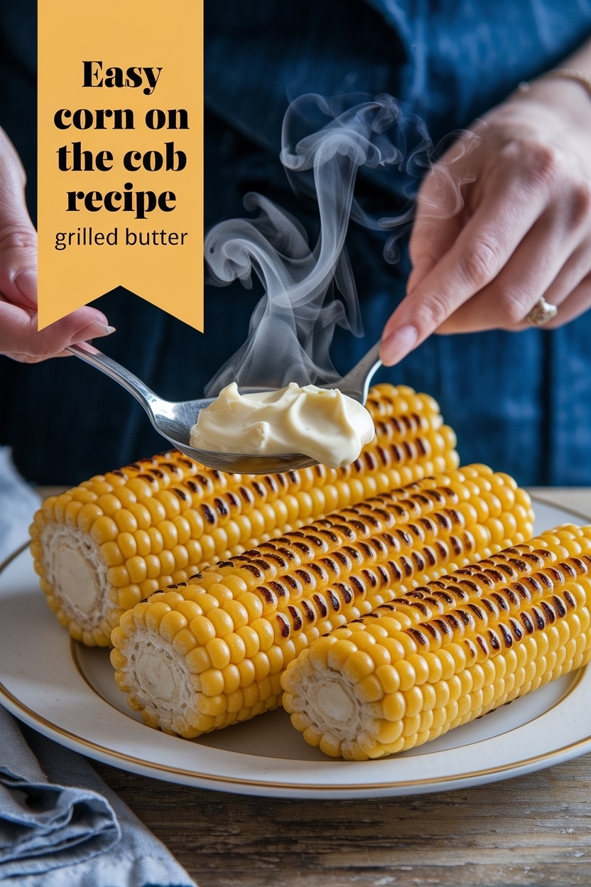 corn on the cob recipe grilled butter
