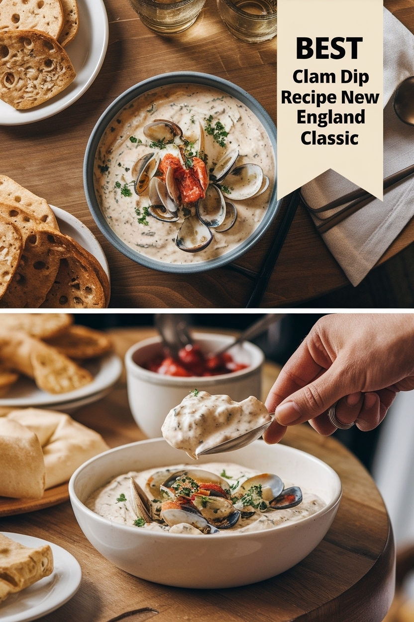 clam dip recipe new england classic