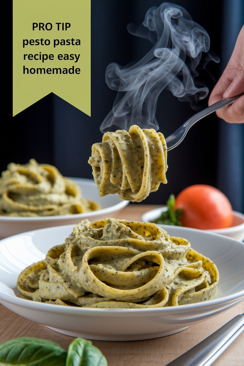 pesto pasta recipe easy homemade