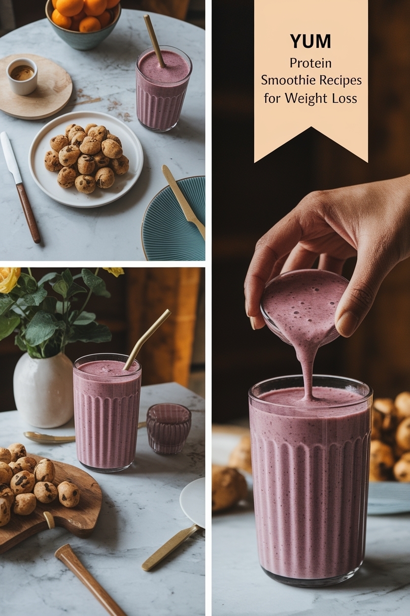 protein smoothie recipes for weight loss