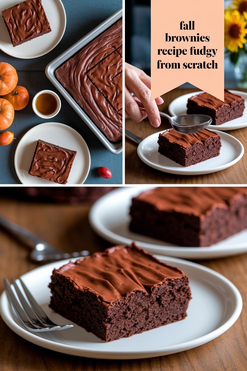 brownies recipe fudgy from scratch