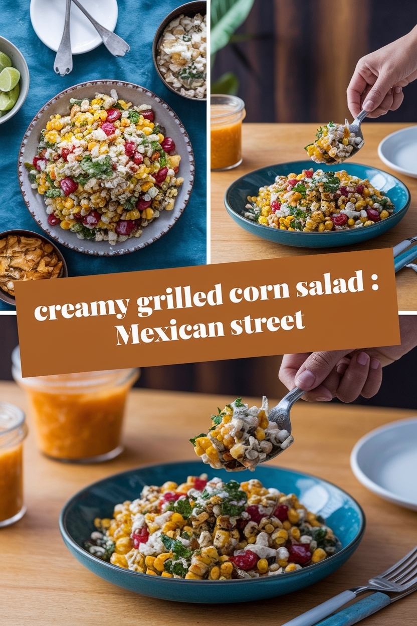 grilled corn salad recipe mexican street