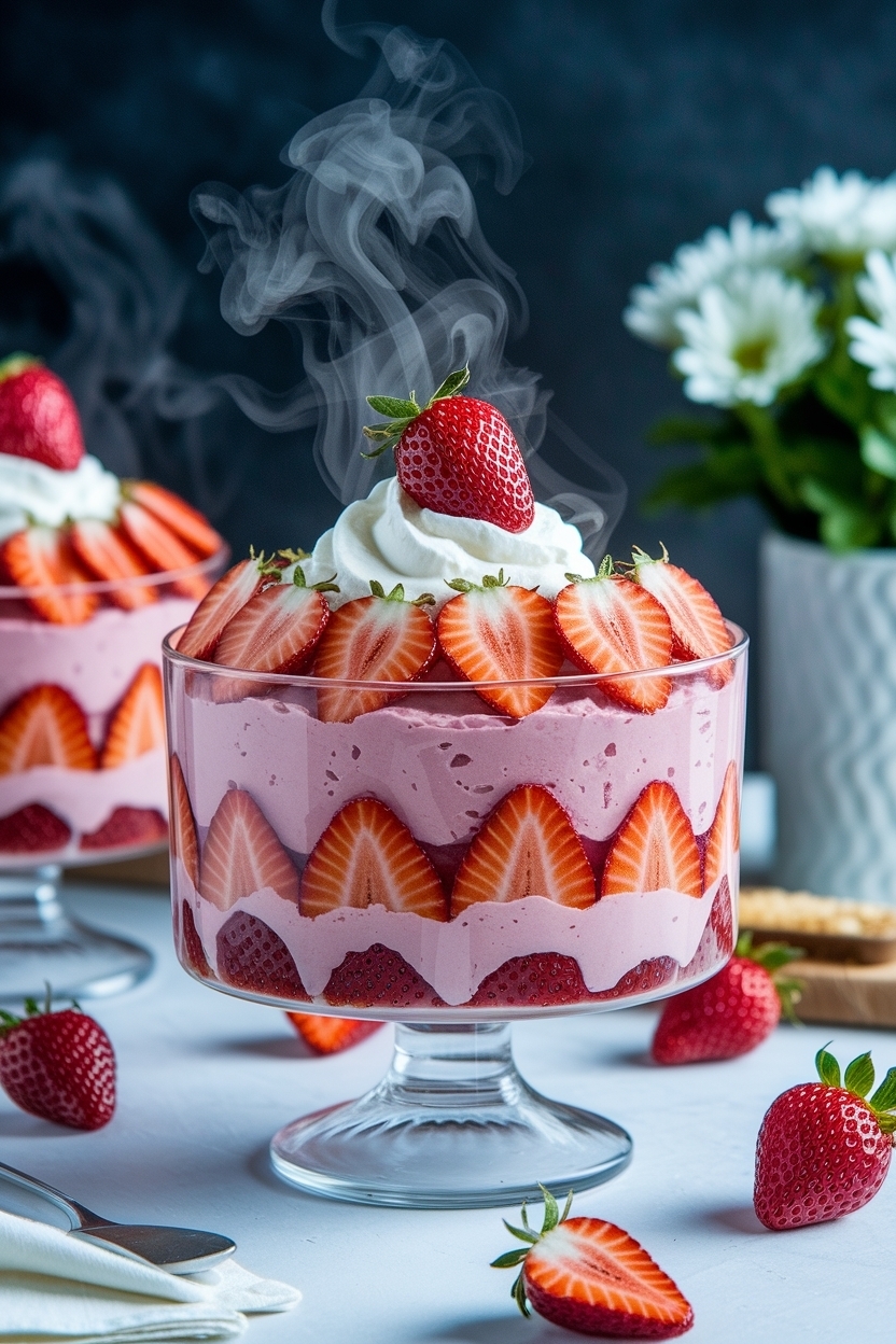 frozen strawberry dessert recipe easy summer