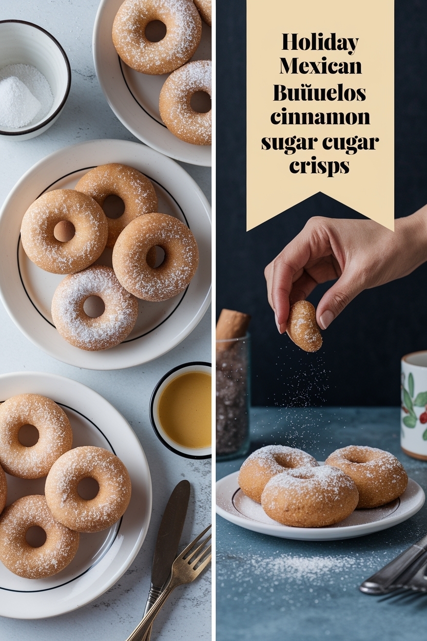 mexican buñuelos cinnamon sugar crisps