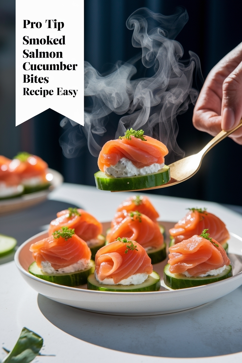 smoked salmon cucumber bites recipe easy