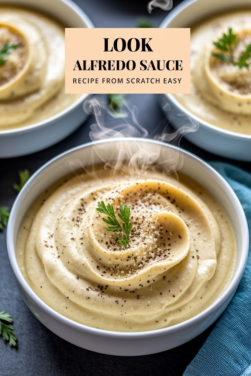 alfredo sauce recipe from scratch easy