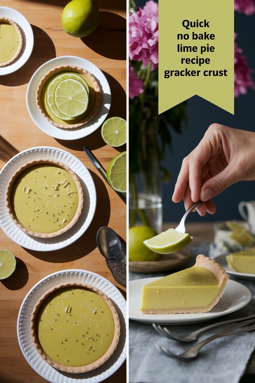 no bake lime pie recipe graham cracker crust