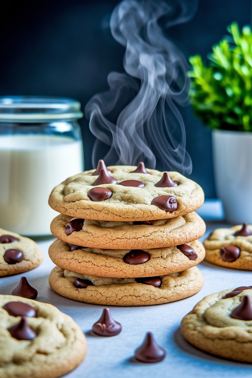 oreo stuffed chocolate chip cookies - Extra Photo