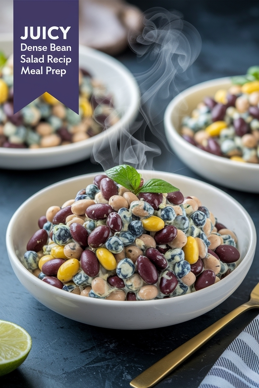 dense bean salad recipe meal prep