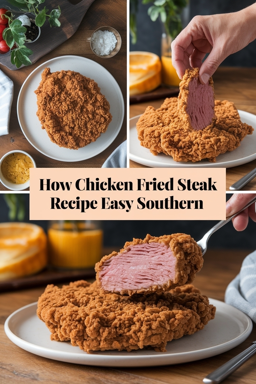 chicken fried steak recipe easy southern