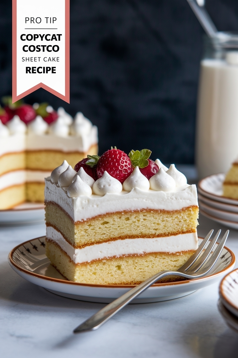 copycat costco sheet cake recipe