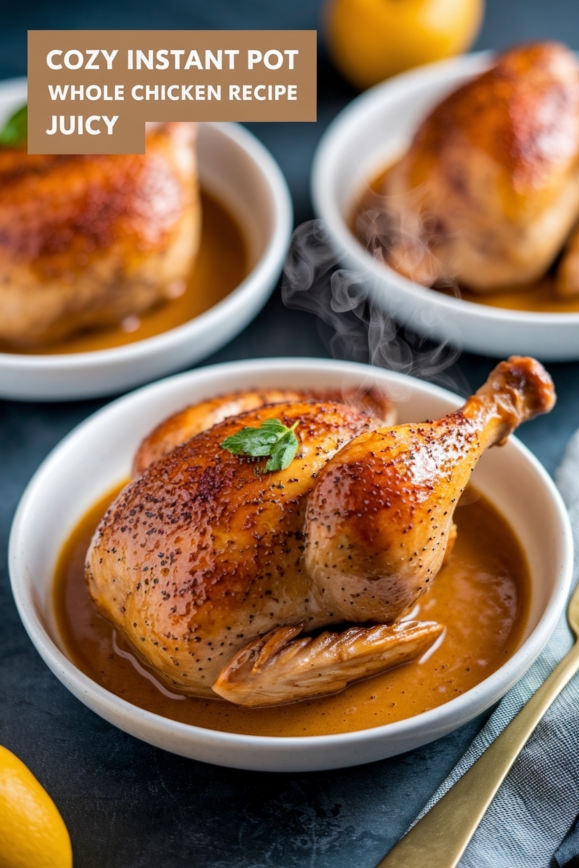instant pot whole chicken recipe juicy