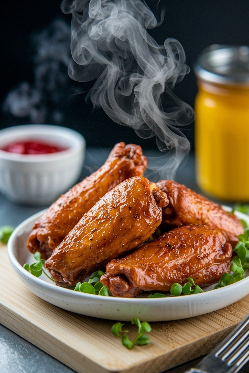 air fryer chicken wings recipe crispy