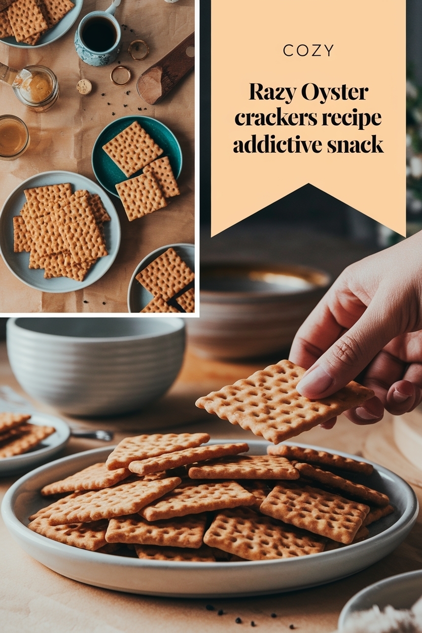 ranch oyster crackers recipe addictive snack