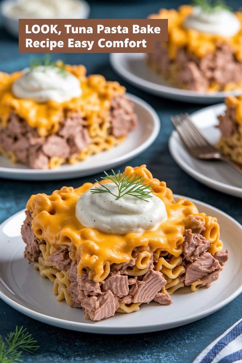 tuna pasta bake recipe easy comfort