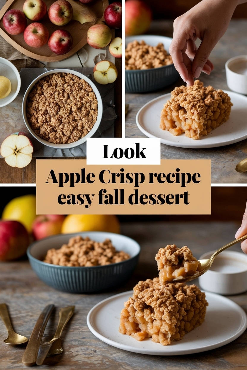 apple crisp recipe easy fall dessert