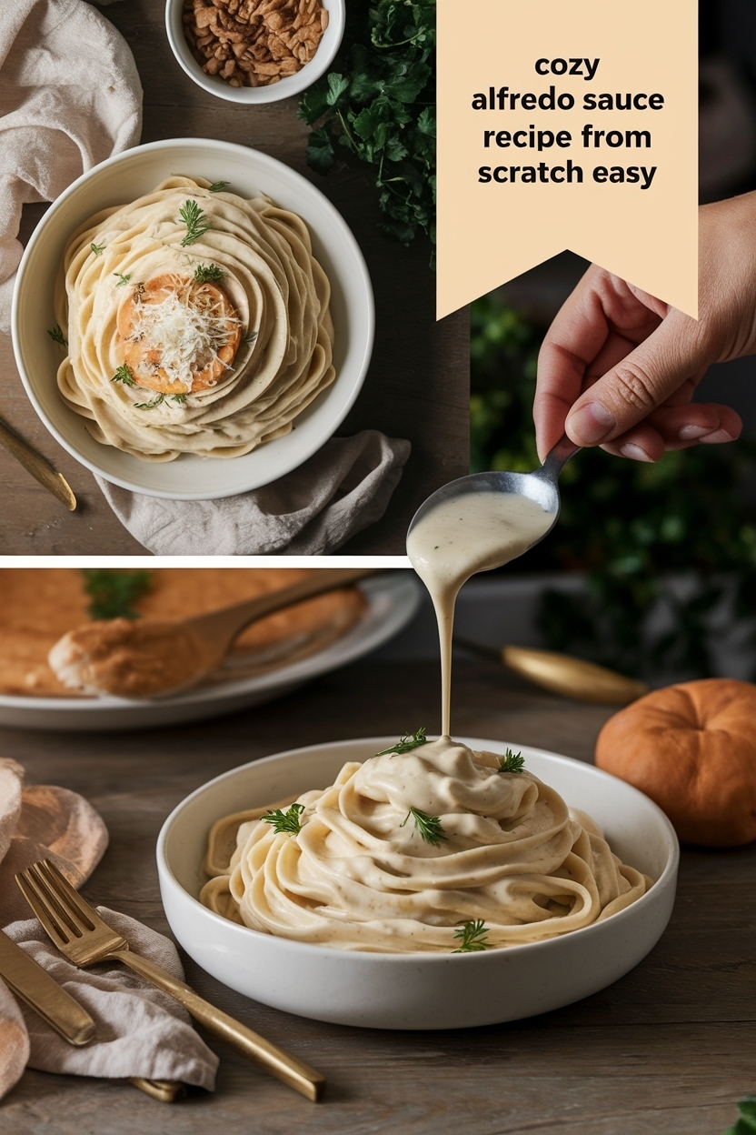 alfredo sauce recipe from scratch easy