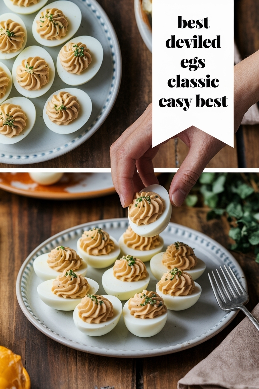 deviled eggs recipe classic easy best