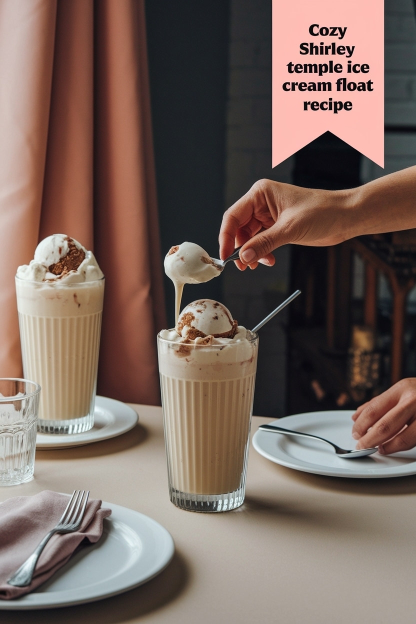shirley temple ice cream float recipe