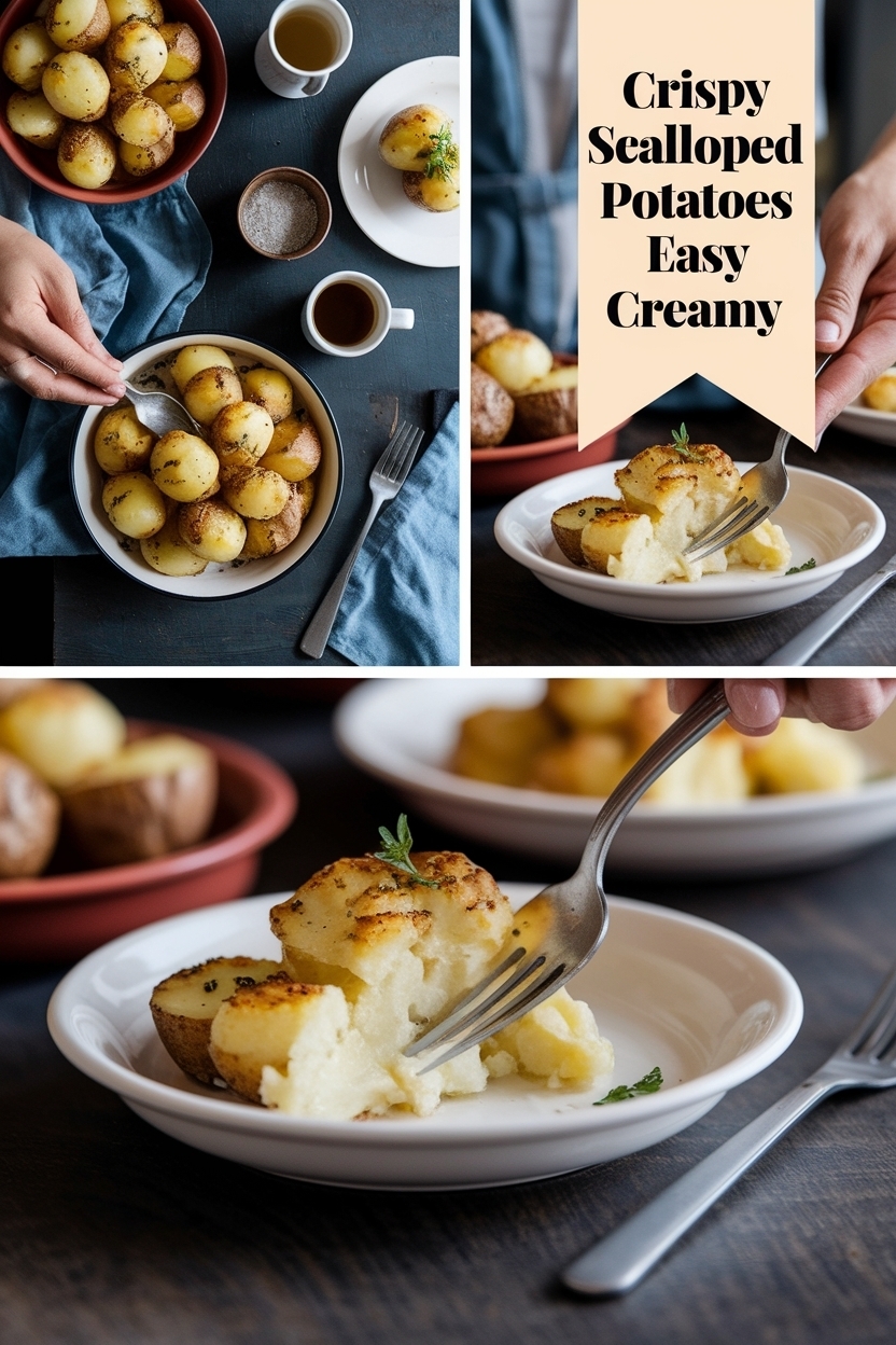 scalloped potatoes recipe easy creamy