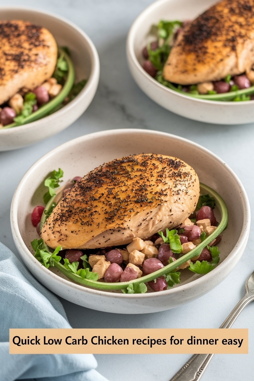 low carb chicken recipes for dinner easy