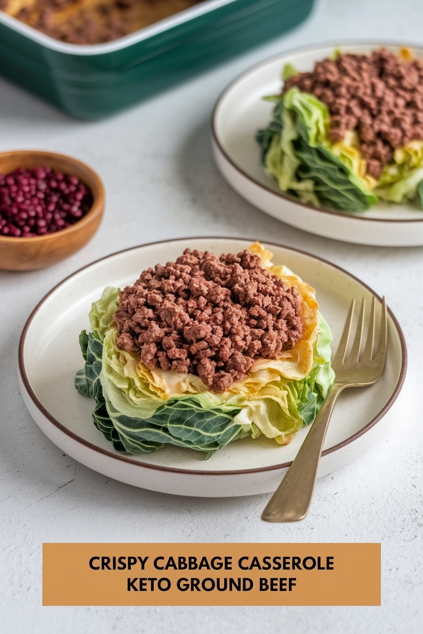 cabbage casserole recipe keto ground beef
