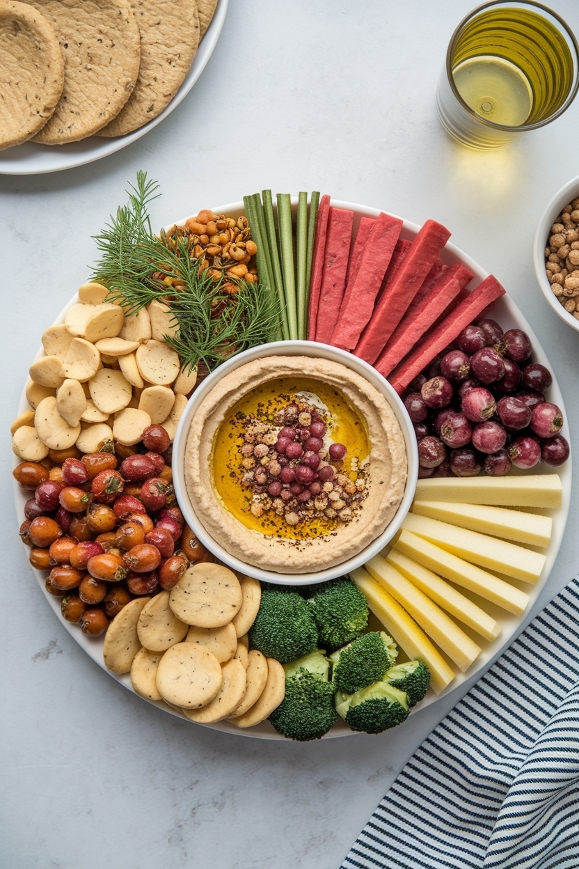 loaded hummus platter recipe mediterranean