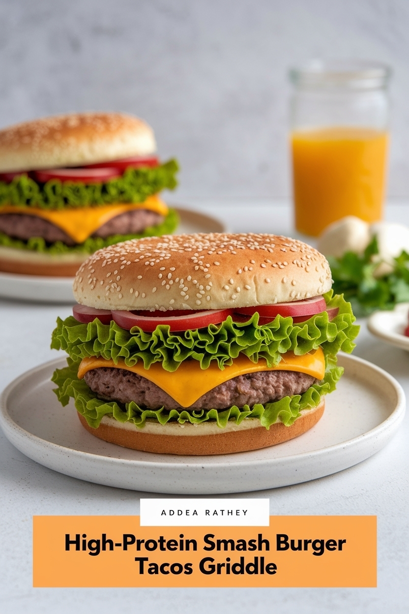 smash burger tacos griddle