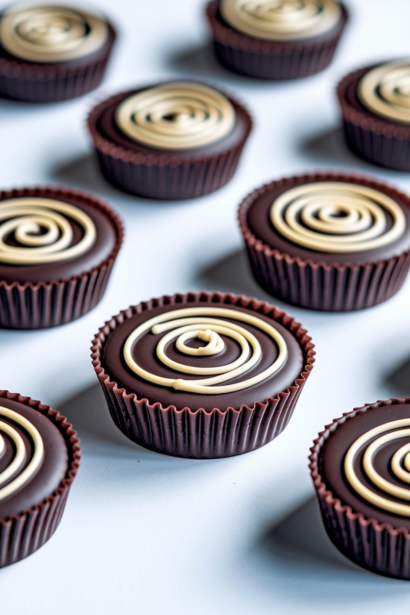 homemade peanut butter cups dark chocolate