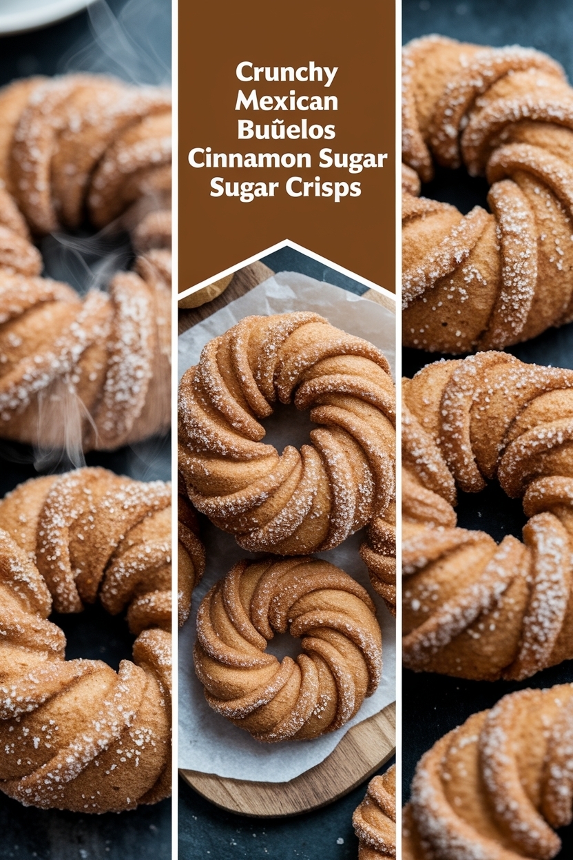 mexican buñuelos cinnamon sugar crisps