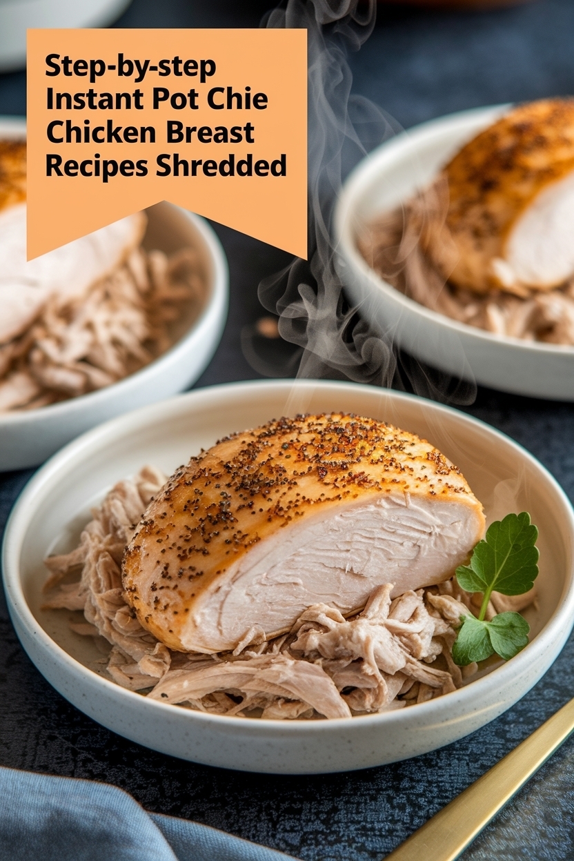 instant pot chicken breast recipes shredded