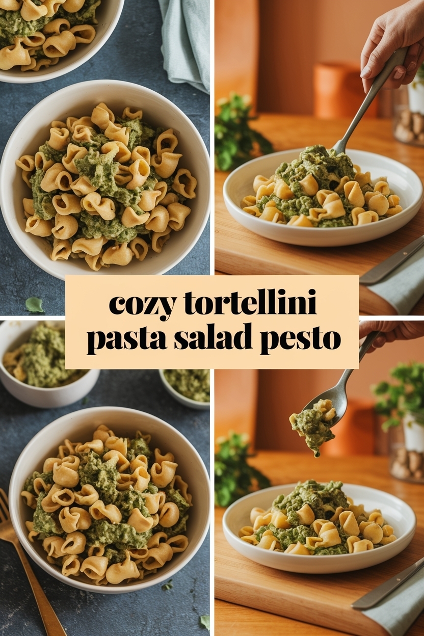 tortellini pasta salad pesto