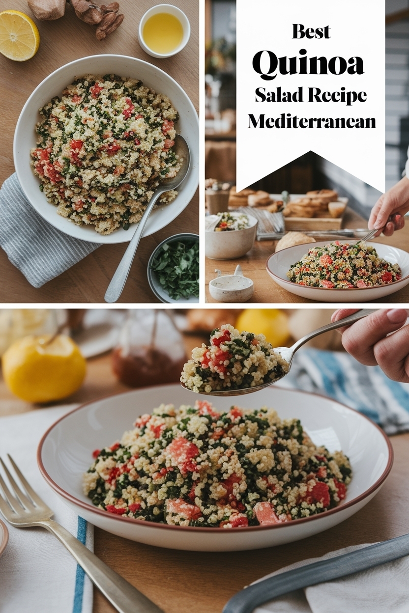 quinoa salad recipe mediterranean