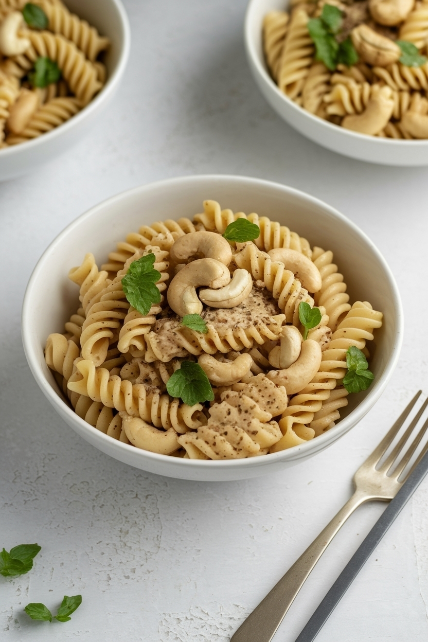 vegan pasta recipes creamy cashew