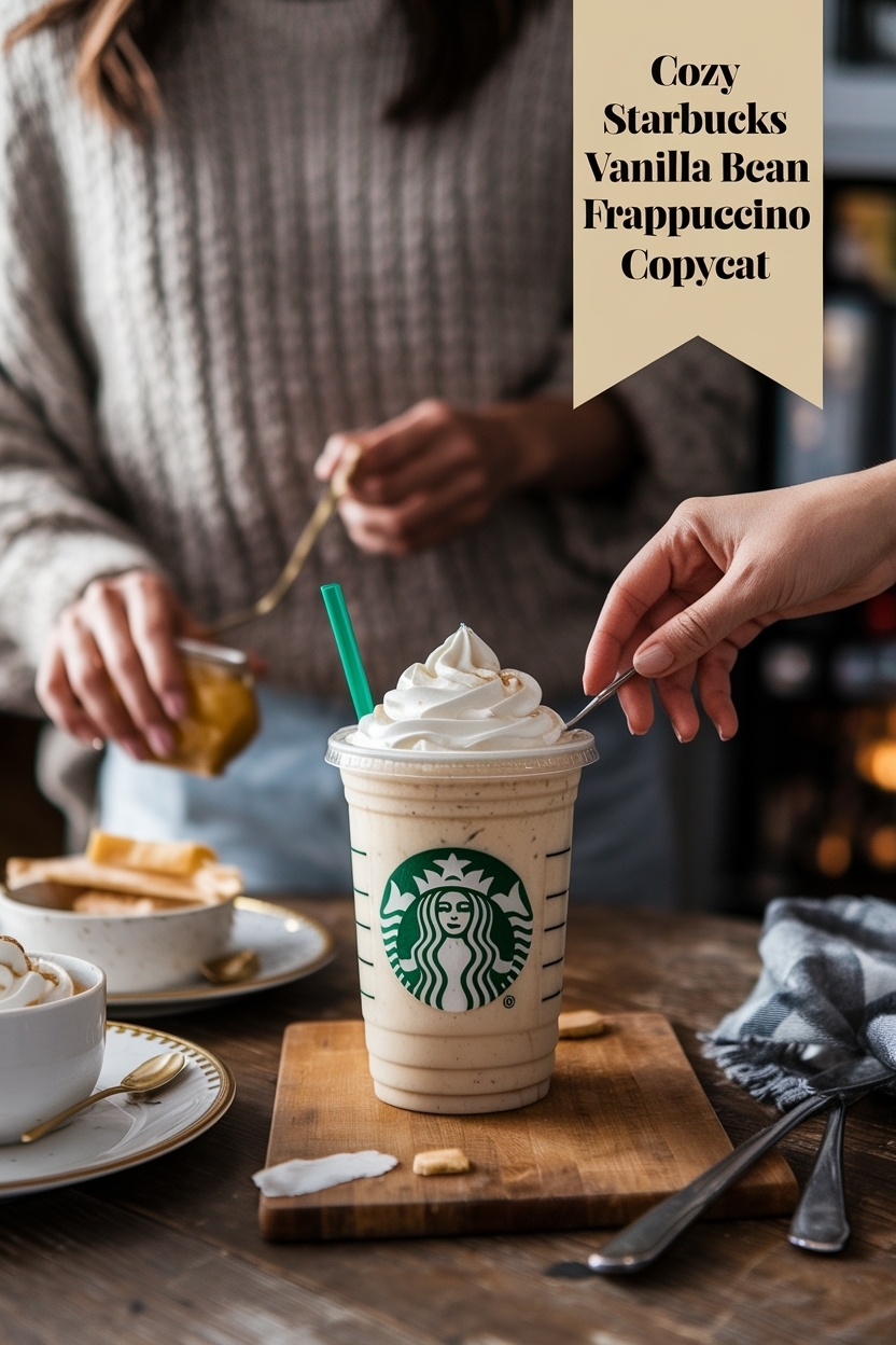 starbucks vanilla bean frappuccino copycat