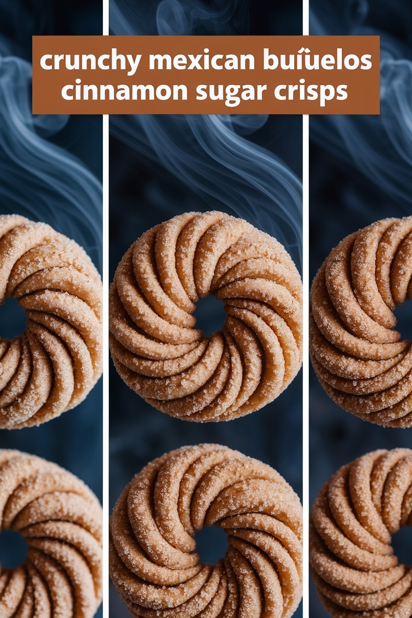 mexican buñuelos cinnamon sugar crisps