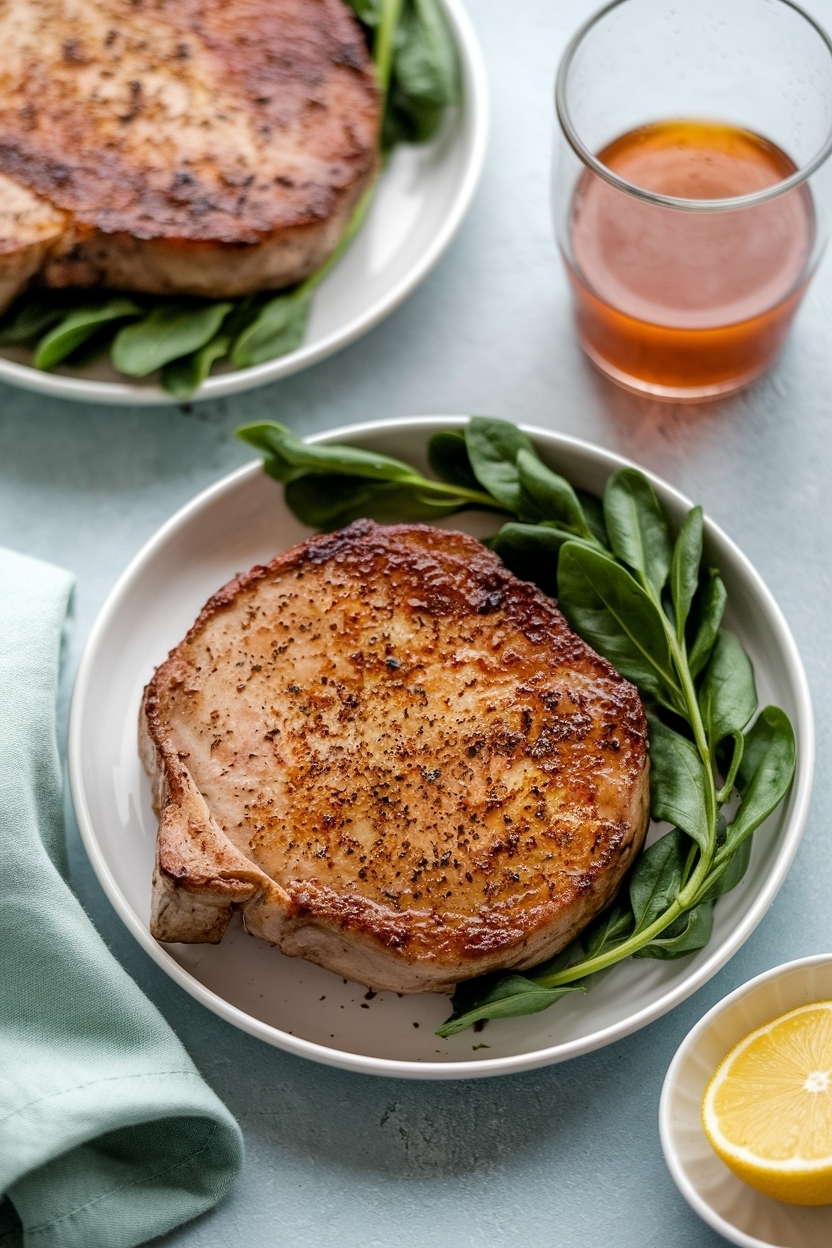 air fryer pork chops recipe juicy
