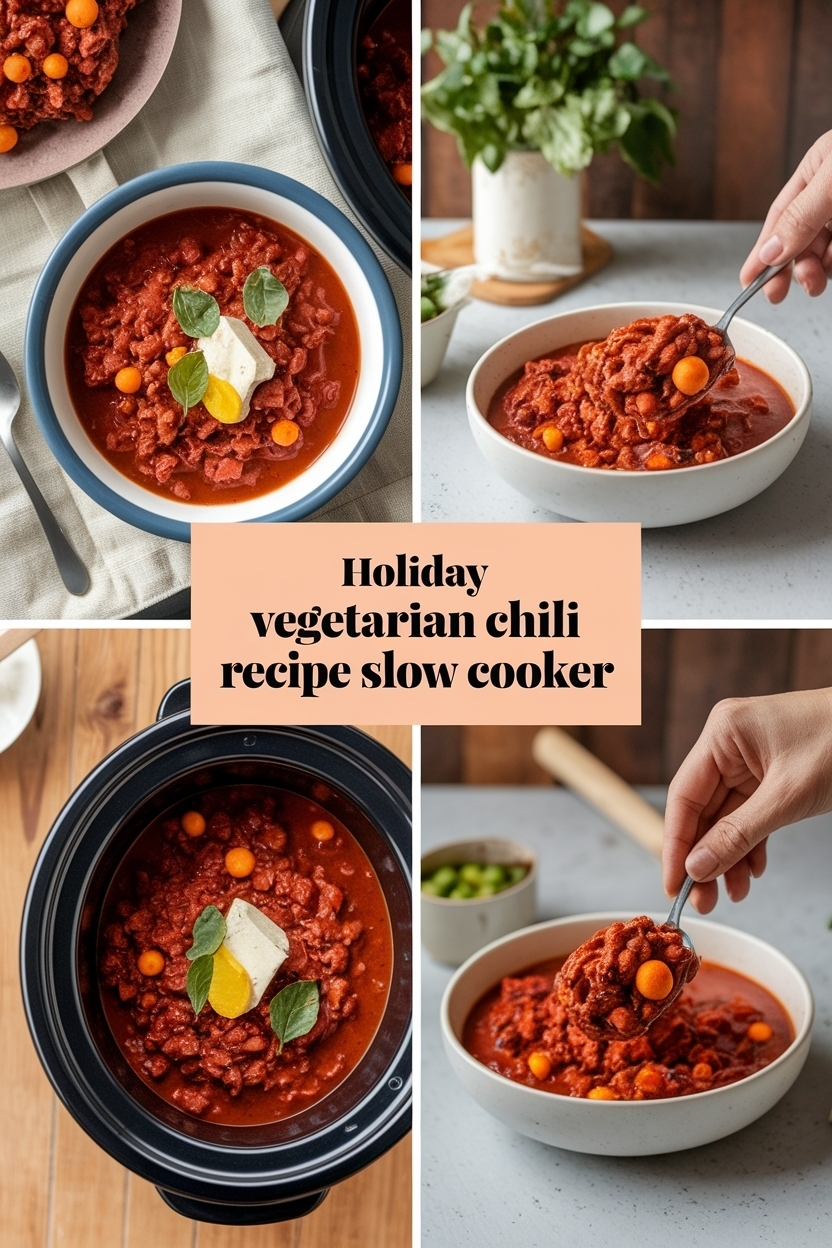 vegetarian chili recipe slow cooker